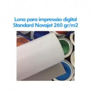 Lona para impressão digital Standard Novajet 260 gr/m2